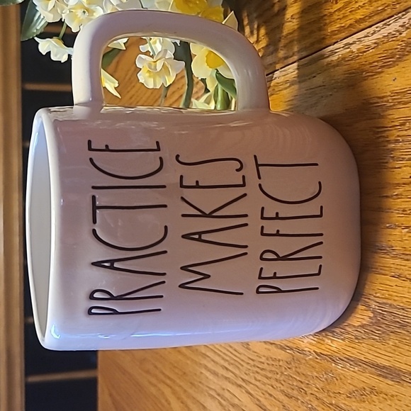 Rae Dunn Other - Rae Dunn PRACTICE MAKES PERFECT Mug